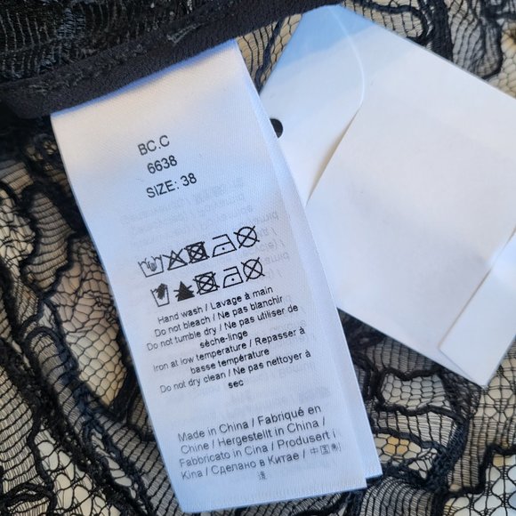 GANNI! Light Lace V Neck Blouse  Light Lace - Picture 9 of 10